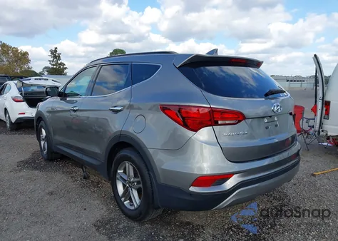 2017 Hyundai Santa Fe Sport 2.4L from USA, damaged, VIN 5NMZU3LB9HH051695